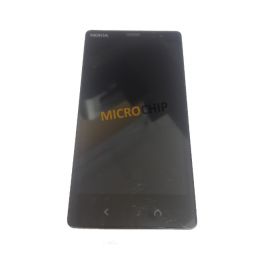 Nokia X2 Дисплей в сборе с сенсором и передней панелью (цвет black)