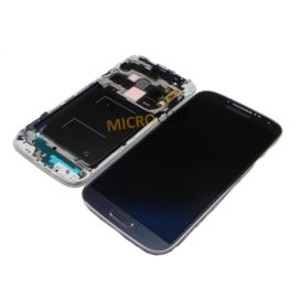 Samsung I9505 Galaxy S4 LTE Дисплей в сборе с тачскрином и передней панелью (цвет black) Оригинал