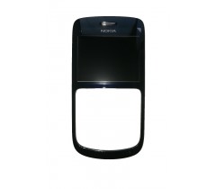Nokia C3-00 Передняя панель корпуса с защ. стеклом дисплея (Цвет Slate) Оригинал