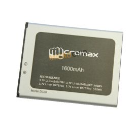 Micromax D320 Аккумуляторная батарея 1600mAh Оригинал