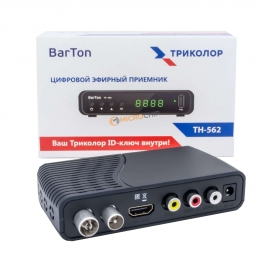 Телевизионные цифровые приставка BarTon TH-562