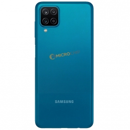 Samsung A12s (A127F) Крышка (синяя) + Отпечаток Оригинал